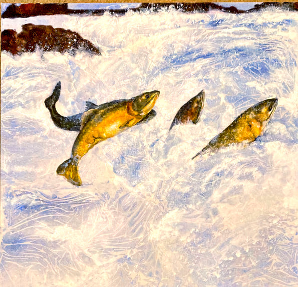 Keep Fighting | Acrylic