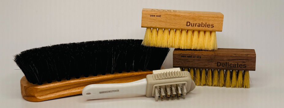 Shoe care brushes