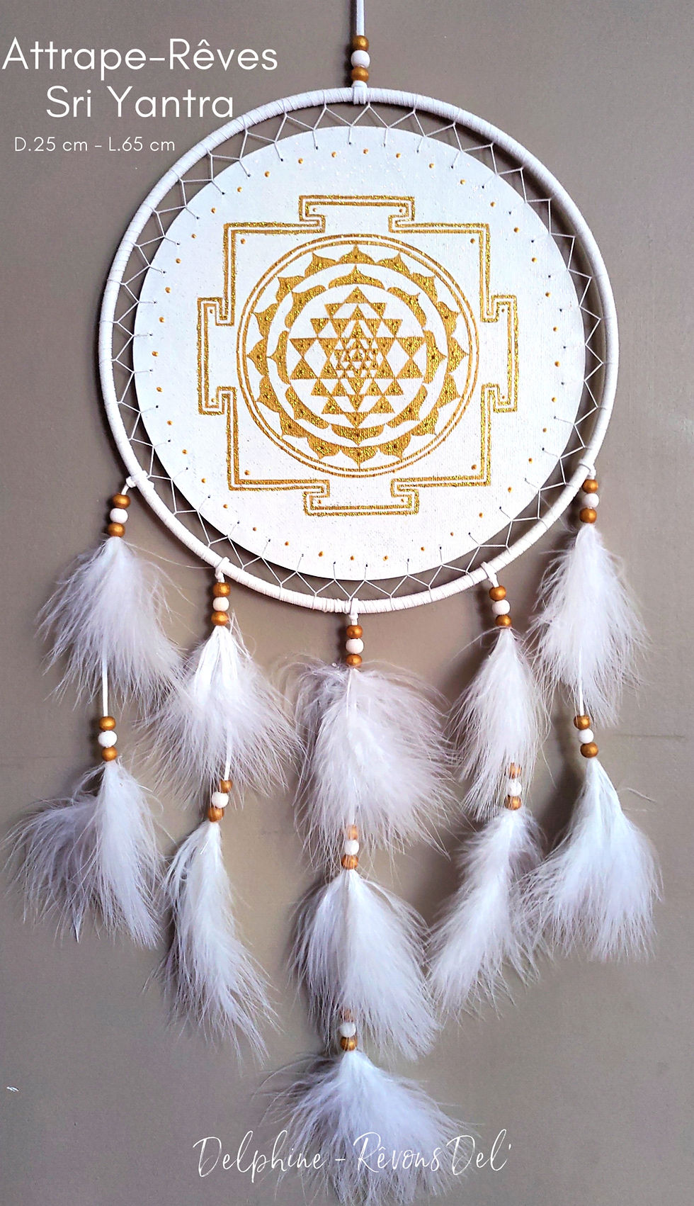 Miniature : Attrape-Rêves Sri Yantra