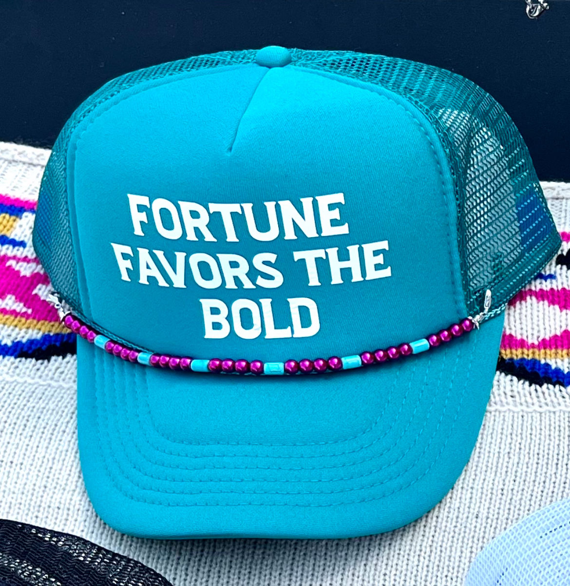 Fortune Favors the Bold Trucker Hat