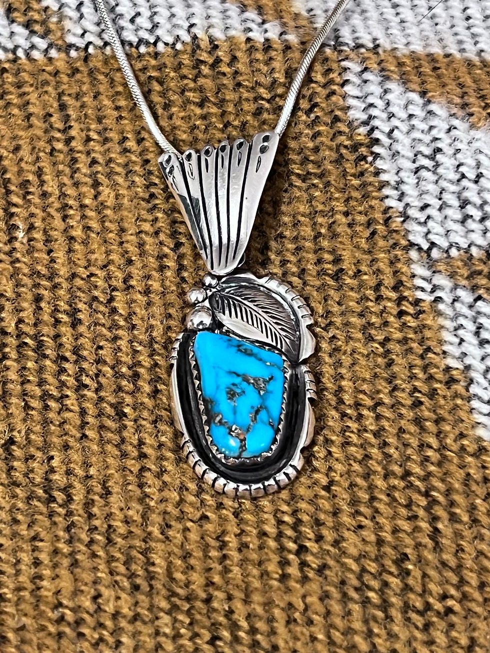 Elegant Navajo Turquoise Necklace