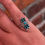 Thumbnail: Zuni needlepoint ring - 5.25