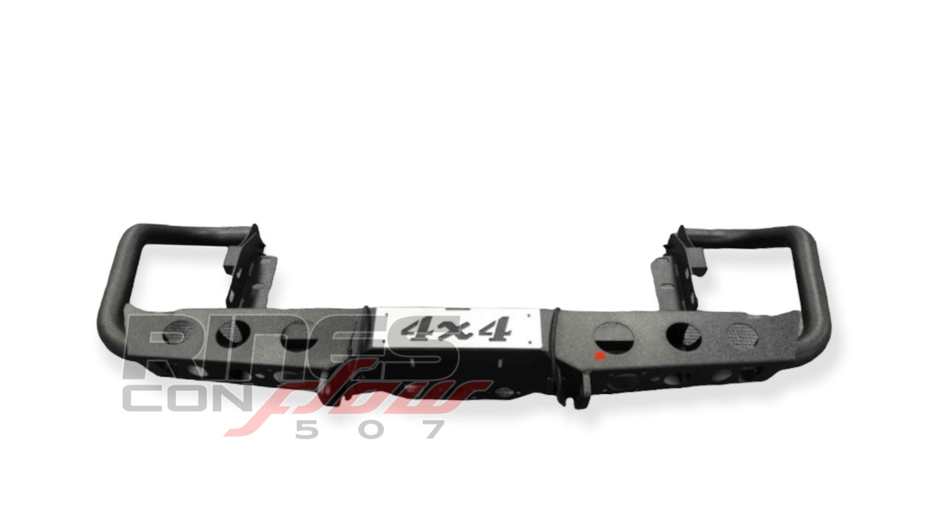 Defensa trasera de hierro brazos desmontables