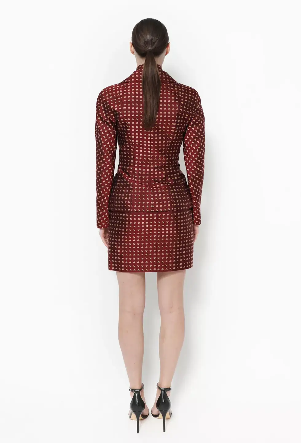 F/W 1997 Jacquard Silk Ensemble 2