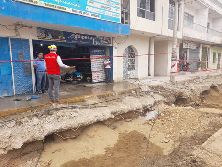 Tumbes: Alertan posible retraso en obra de calle Bolívar por demora en aprobación de Municipalidad