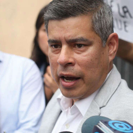 Luis Galarreta informó que FP apoyará lista de María del Carmen Alva