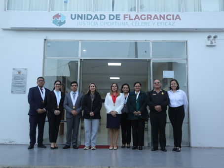 Maricarmen Alva fiscaliza sistema policial y de justicia en Trujillo