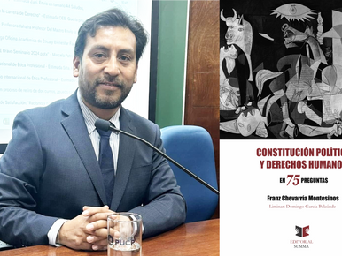 Jurista Franz Chevarría Montesinos presenta nuevo libro