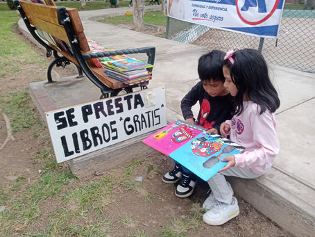Libros gratis en la FILAY para las comunidades más pobres de ayacucho