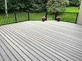Backyard custom deck project by 5 Star Decks.webp