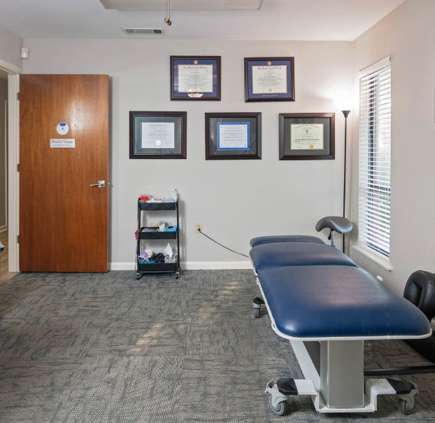 Treatment room at Integrative Head & Neck Specialists in Gainesville FL.