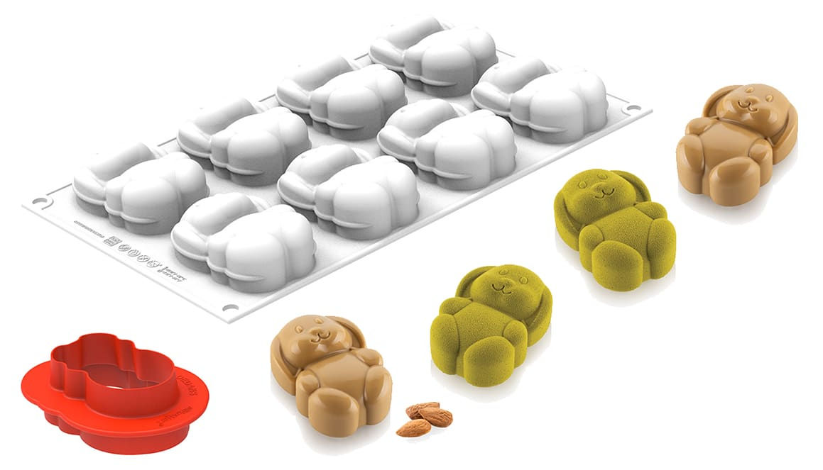 Moule Rabbit Silikomart 3D