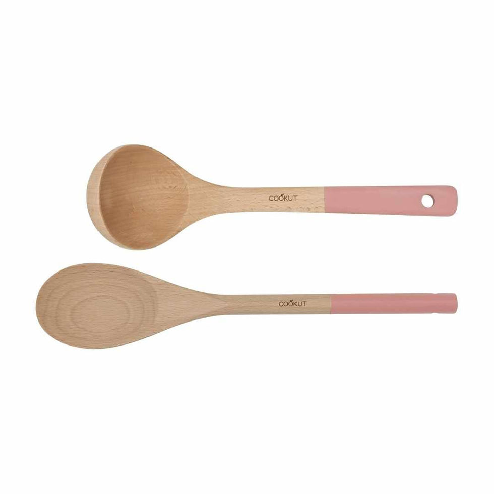 Miniature : Lot de 2 Ustensiles Bois