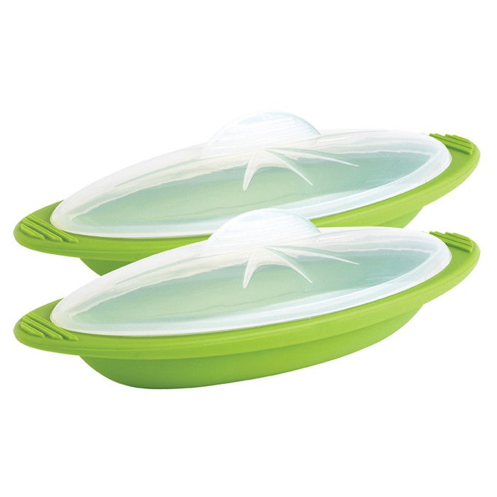 Papillotes vertes x 2