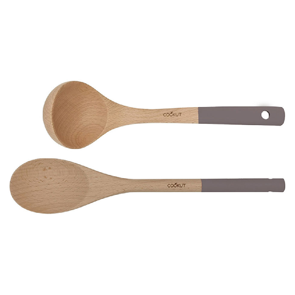 Miniature : Lot de 2 Ustensiles Bois
