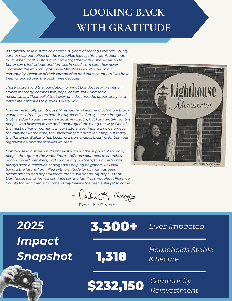 Lighthouse Ministries Annual Newsletter 2026