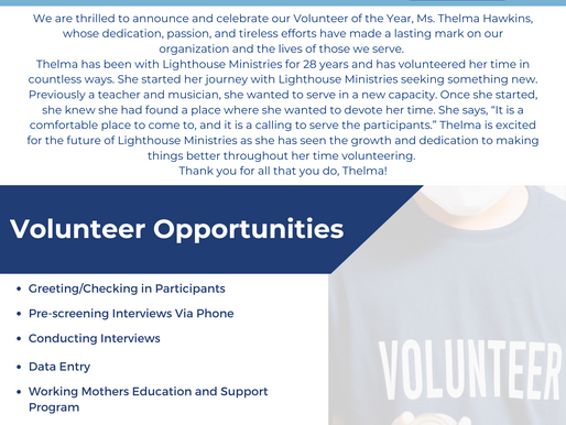 Lighthouse Ministries Annual Newsletter 2024