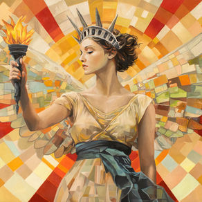 A picture of the painting with title Libertas