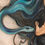 Thumbnail: Close-up detail from the painting Medusa Rising