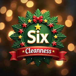 Six Stars Cleanness festive version of our logo