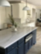 Cabinet painting Huntington NY kitchen.