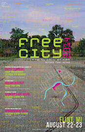 I was an art installation judge at Flint Public Art Project's 2014 Free City Project.