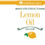 Miniature : Huile Essentielle Alimentaire/Aromathérapie Lemon – 30ml