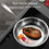 Miniature : 30cm 304 Stainless Steel Wok Frying Pan Nano Non-Stick Silver