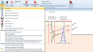 How can DeepEX Calculate the Water Pressures?