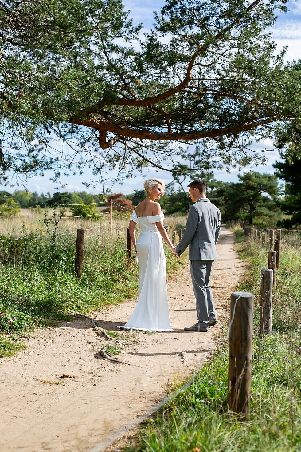 Brautpaar im Mainzer Sand