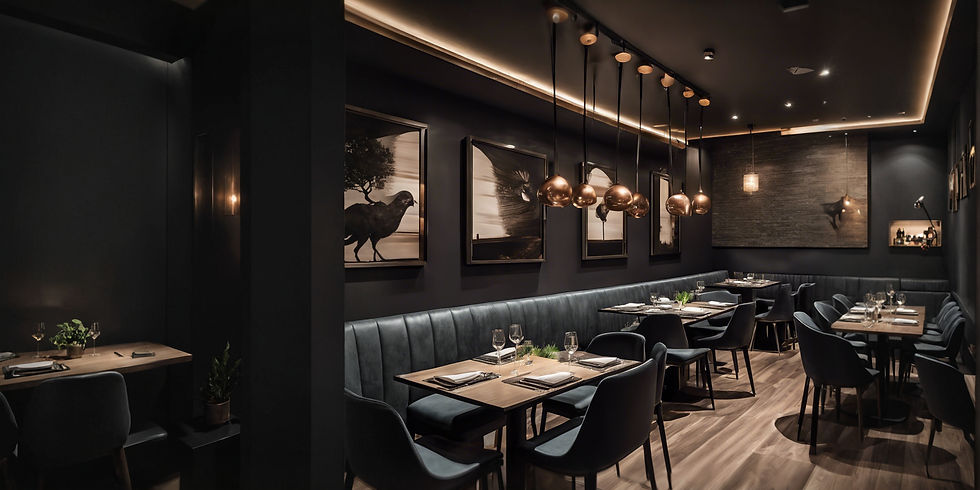 chick modern restaurant dining room with dark colors in landscape orientation.jpg