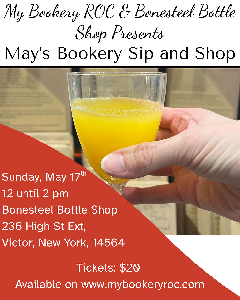 May Bookery Sip and Shop