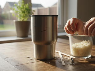 From Old Yeti Mug to Candle How a DIY Project Sparked Creativity and Entrepreneurship in Kids