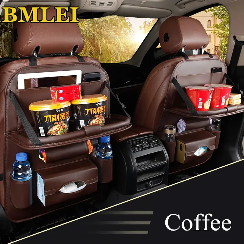Car Backseat Organizer with Folding Tray