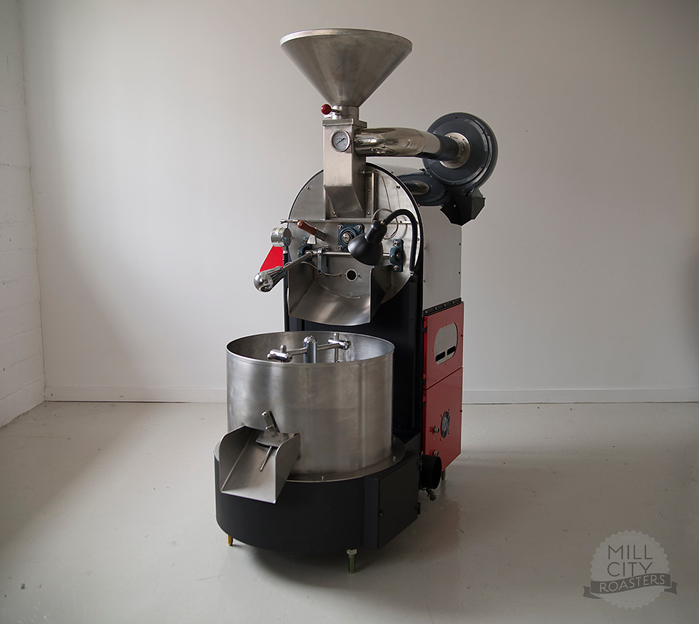 縮圖：10kg 直火/半熱風咖啡烘豆機 (可搭配滅煙器 )