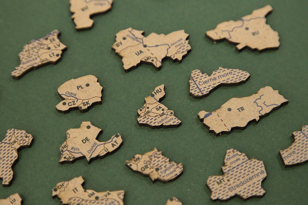 Miniatúra: Mapucle Svet - puzzle mapa svetové krajiny