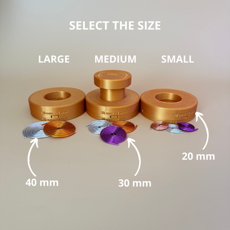 Spiral maker - Flat Coil Winding Tool Electrorodin