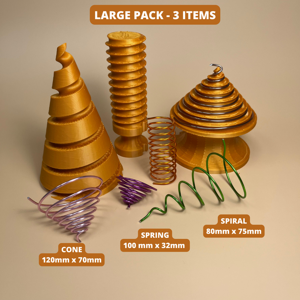 Complete Electroculture Kit – Ighina Cone Mold & Fibonacci Form - Garden Energy