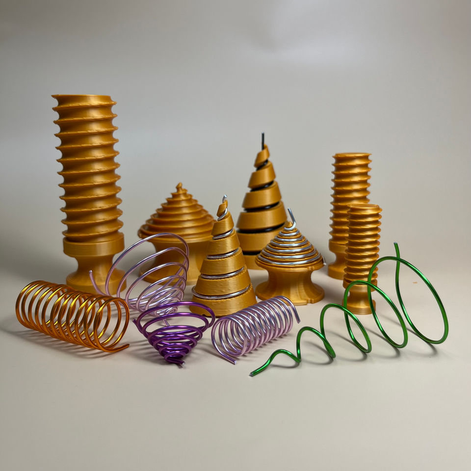 Complete Electroculture Kit – Ighina Cone Mold & Fibonacci Form - Garden Energy