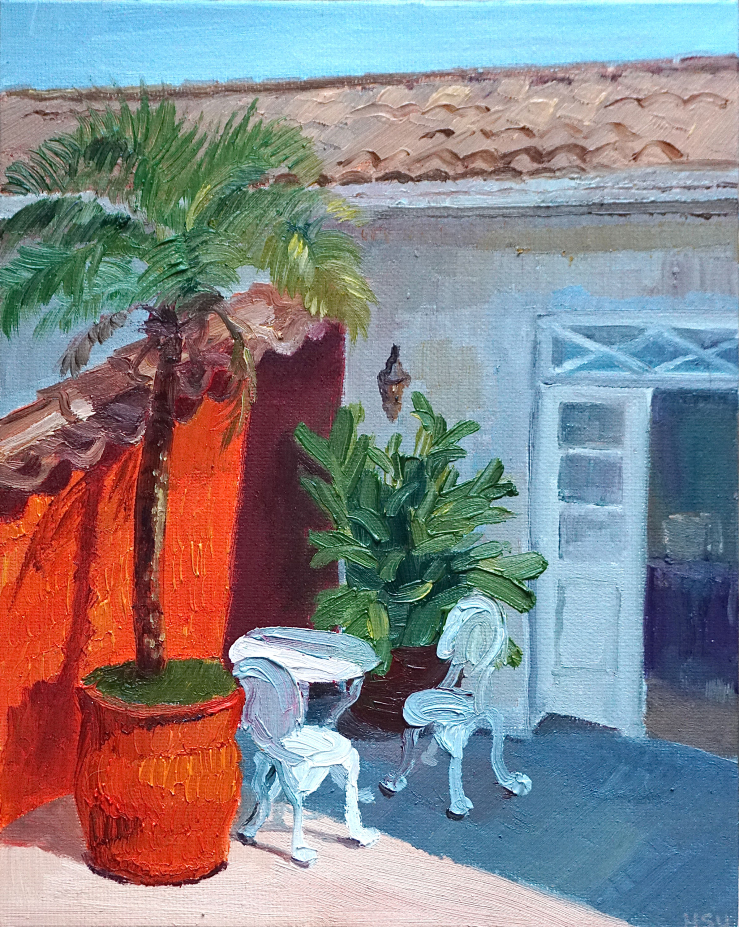 <A balcony in Salvador>