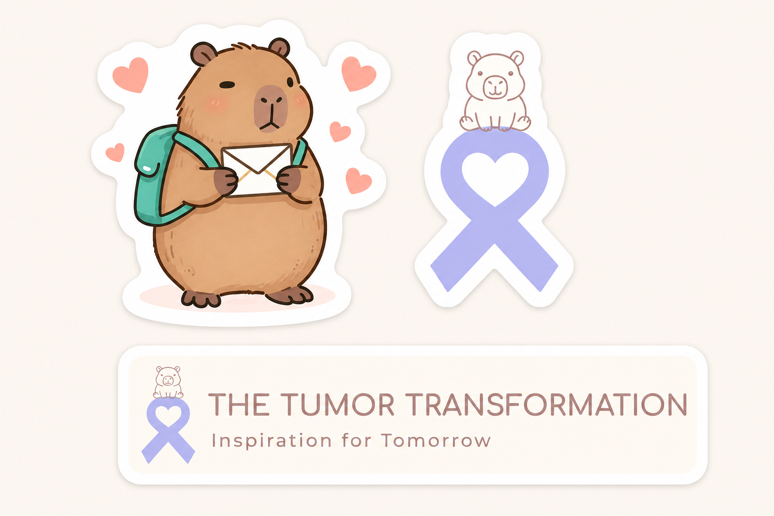 The Tumor Transformation Sticker Pack