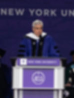 Jonathan Haidt gave the commencement speech at NYU's May 14 ceremony. 