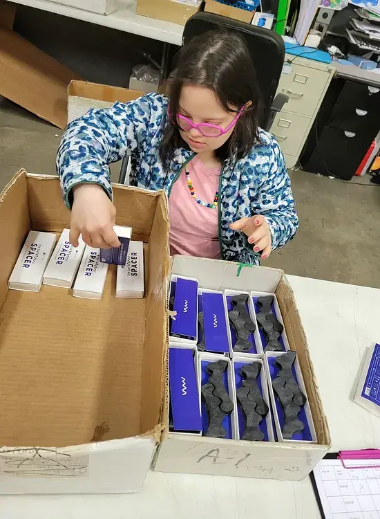Margo, who has Down Syndrome and autism, works for four hours a day, two days a week, earning 10 percent to 30 percent of minimum wage. She'd like to work more.