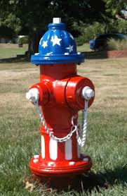 Communities held hydrant-painting contests.