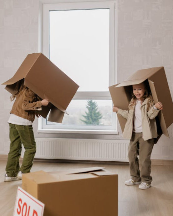 It's a spaceship, it's a castle, it's an empty cardboard box