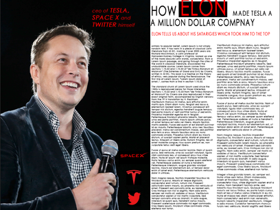 Designing my second feature article