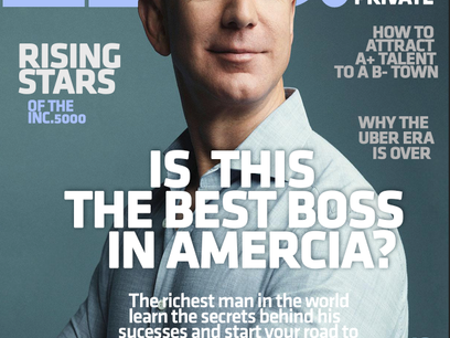 My second magazine cover