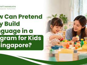 Total Communication language stimulation programme for children aged 4 to 7 using pretend play to support communication and thinking skills
