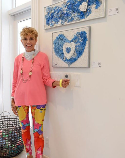 Art Show, Eco Friendly Artist, Trashion artist, trash to treasure art 