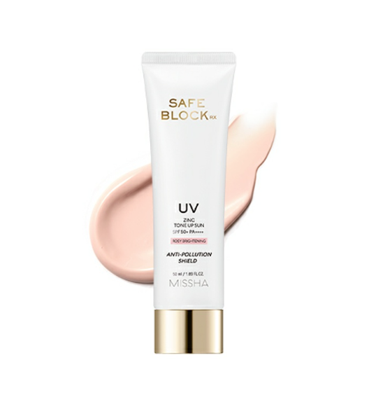 MISSHA セーフブロック RX UV バラ色トーンアップ サンクリーム SPF50+ PA++++ 50ml